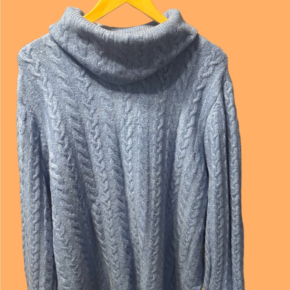 Talbots cowl neck sweater